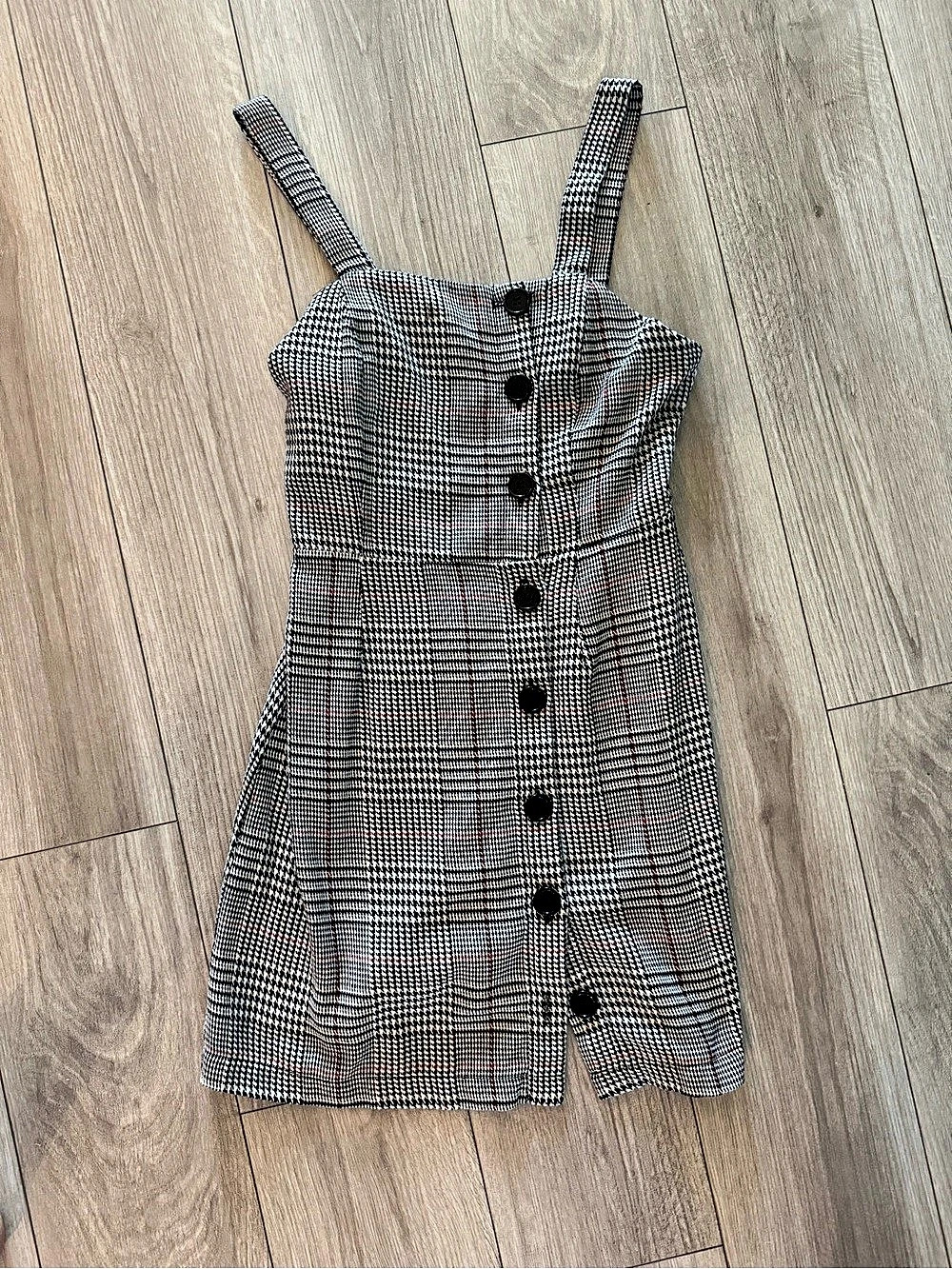 Altar’d State Plaid Mini Dress Like New